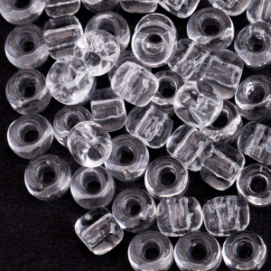Бисер TOHO Round 3/0 прозрачный (#1), 10 г