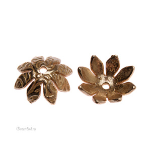 JBB Чашечка "Восемь лепестков", св. латунь (J107-104)