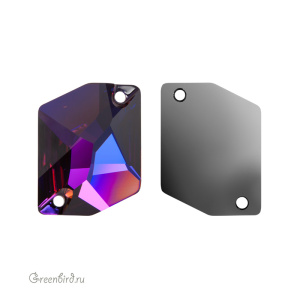 Swarovski пришивные 3265 Космик 26х21 мм, вулкан (#001VOL), 1 шт.