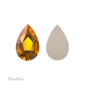 Swarovski 2303 Клеевые стразы Капля 14х9 мм, подсолнух (#292), 1 шт.