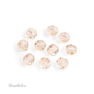 Swarovski 5000 Бусины круглые 4 мм, шелк (#391), уп. 10 шт.