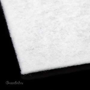 Фетр EFCO 2 мм для декорирования, 10 х 10 см, белый