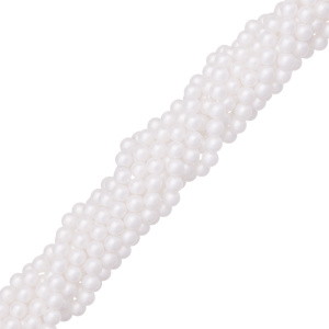 Crystalbird Жемчуг круглый 6 мм, лунное сияние, нить (#78)