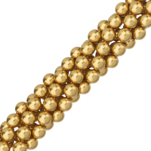 Swarovski 5810 Жемчуг 8 мм, королевский золотой (#2034), уп. 20 шт.