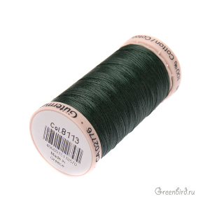 Нить для ручного квилтинга Gutermann, темно-зеленый (#8113)