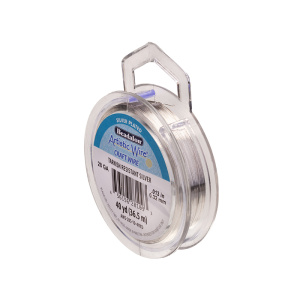 Проволока Artistic Wire 28 Ga Non-Tarnish Silver (AWS-28S-10-40YD)