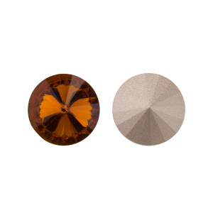 Crystalbird 1122 Риволи 14 мм, топаз (#K203), 1 шт.