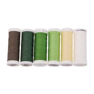 Набор ниток Talia №120 Aurora "Летний луг", 1 уп. (#AU-2613)