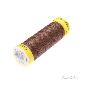 Нить льняная Gutermann, коричневый (#1314)