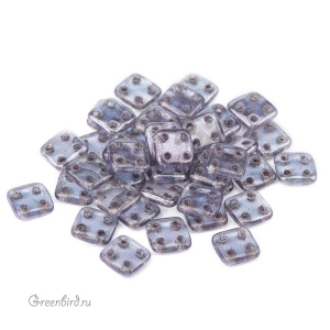 QuadraTile 6mm, Luster Transparent Amethyst, 5 гр (#LE00030)