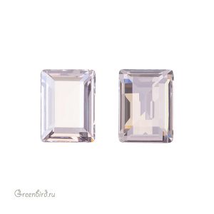 Swarovski 4527 Прямоугольник 8x6 мм, серебристая дымка без фольги (#001SSHAU), 1 шт.