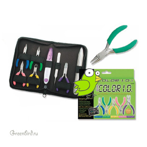 Набор мини-инструментов в пенале (Color ID)