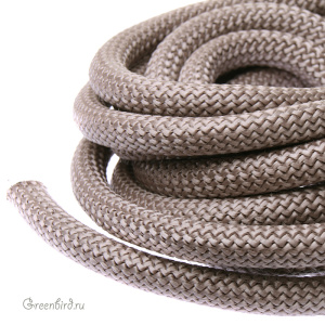 Толстый шнур-змейка 10мм, Grey 90 см (CR1012GY)