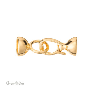 Замок часовой, золото, 1 шт. (#SV1701-Z010-G)