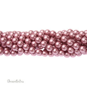 Swarovski 5810 Жемчуг 5 мм, пудрово-розовый (#352), уп. 20 шт.