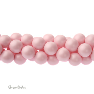 Swarovski 5810 Жемчуг 12 мм, пастельно-розовый (#944), 1 шт.
