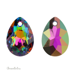 6433 подвеска Pear Cut 16mm – Vitrail Medium (#001VM)