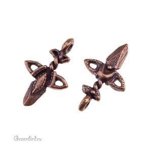 "Время рыцарей", подвеска, ант. бронза, 1 шт. (#1331)