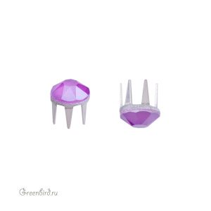 53302 Заклепка Rose Pins SS16 (3.9мм) – Crystal Electric Violet (#001L148S)