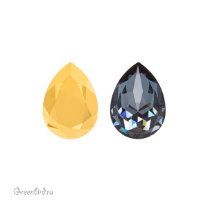4320 Pear Fancy Stone 14х10 мм – Aurum (#001AUR)
