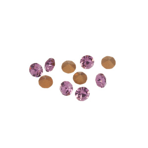 Чешские шатоны 3 мм, сиреневый, уп. 10 шт. (#SH-CZCH-20)