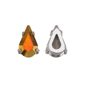 Crystalbird 4328 ÐÐ°Ð¿Ð»Ñ 10x6 Ð¼Ð¼ Ð² Ð¾Ð¿ÑÐ°Ð²Ðµ, ÑÐ¾Ð´Ð¸Ð¹, Ð°ÑÑÑÐ°Ð»ÑÐ½ÑÐ¹ ÑÐ¾Ð·Ð¾Ð²ÑÐ¹ (#001AP), 6 ÑÑ.