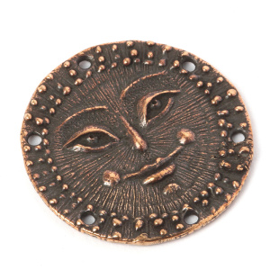 "Месяц", подвеска, ант. бронза, 1 шт. (#4913)