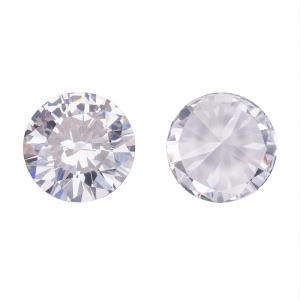 Фианит Crystalbird 15 мм, круглый, Crystal, 1 шт. (#CBFN-06)