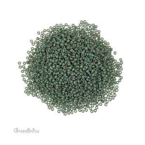 Бисер японский круглый MIYUKI Round 15/0 Frost Glaze (#4700), 10 г