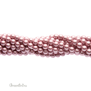 Swarovski 5810 Жемчуг 3 мм, пудрово-розовый (#352), уп. 50 шт.
