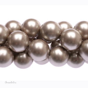 Swarovski 5810 Жемчуг 12 мм, платиновый (#459), 1 шт.