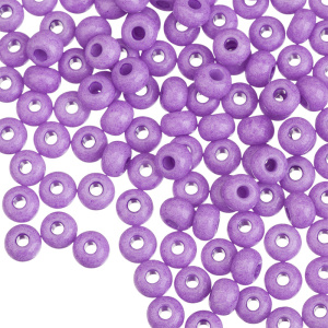 Бисер чешский PRECIOSA Czech круглый 6/0, непрозрачный, Plum (#03623), 10 г