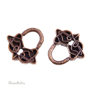 "Время рыцарей", подвеска, ант. бронза, 1 шт. (#1323)