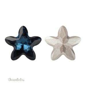 Swarovski 4754 Старблум 8 мм, монтана (#207), 1 шт.