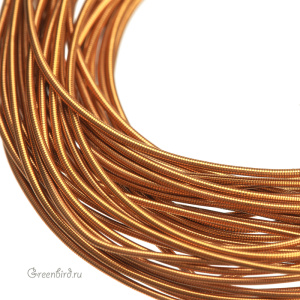 Канитель мягкая 0.5 мм, медовый (KAN4958)