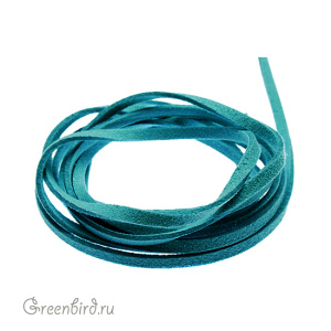 Шнур Ultrasuede 3 мм Turquoise (TQ)