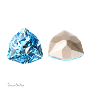 Swarovski 4706 Триллиант 17 мм, аквамарин (#202), 1 шт.