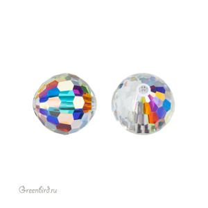 Swarovski 5003 Бусина Диско-шар 8 мм, прозрачный радужный (#001AB), 1 шт.