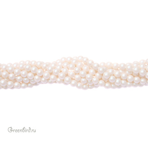 Swarovski 5810 Жемчуг 3 мм, перламутрово-белый (#969), уп. 50 шт.