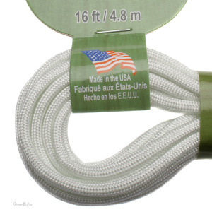 Шнур Паракорд 550, белый (#PARA1601)