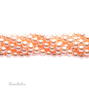Swarovski 5810 Жемчуг 4 мм, персиковый (#300), уп. 50 шт.