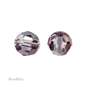 Swarovski 5000 Бусина круглая 8 мм, античный розовый (#001ANTP), 1 шт.