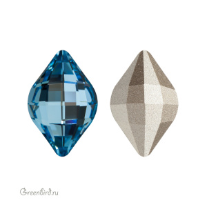 Swarovski 4230 Лемон 14х9 мм, аквамарин (#202), 1 шт.