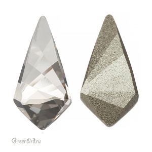 Swarovski 4731 Кайт 14x7 мм, серебристая дымка (#001SSHA), 1 шт.