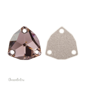 Swarovski пришивные 3272 Триллиант 16 мм, винтажный розовый (#319), 1 шт.