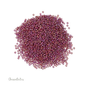 Бисер японский круглый MIYUKI Round 15/0 Frost Glaze (#4696), 10 г