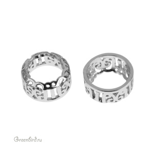 Оправа для кристаллов Rivoli 12 мм, родий, 1 шт. (#005RHOD)