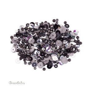 Микс ронделей и пайеток, 4,5 гр (#MIX02)