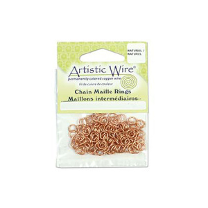 Соединительные кольца Artistic Wire 18Ga 3.97 мм, медь 