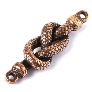 "Капитан", коннектор, ант. бронза, 1 шт. (#3805)